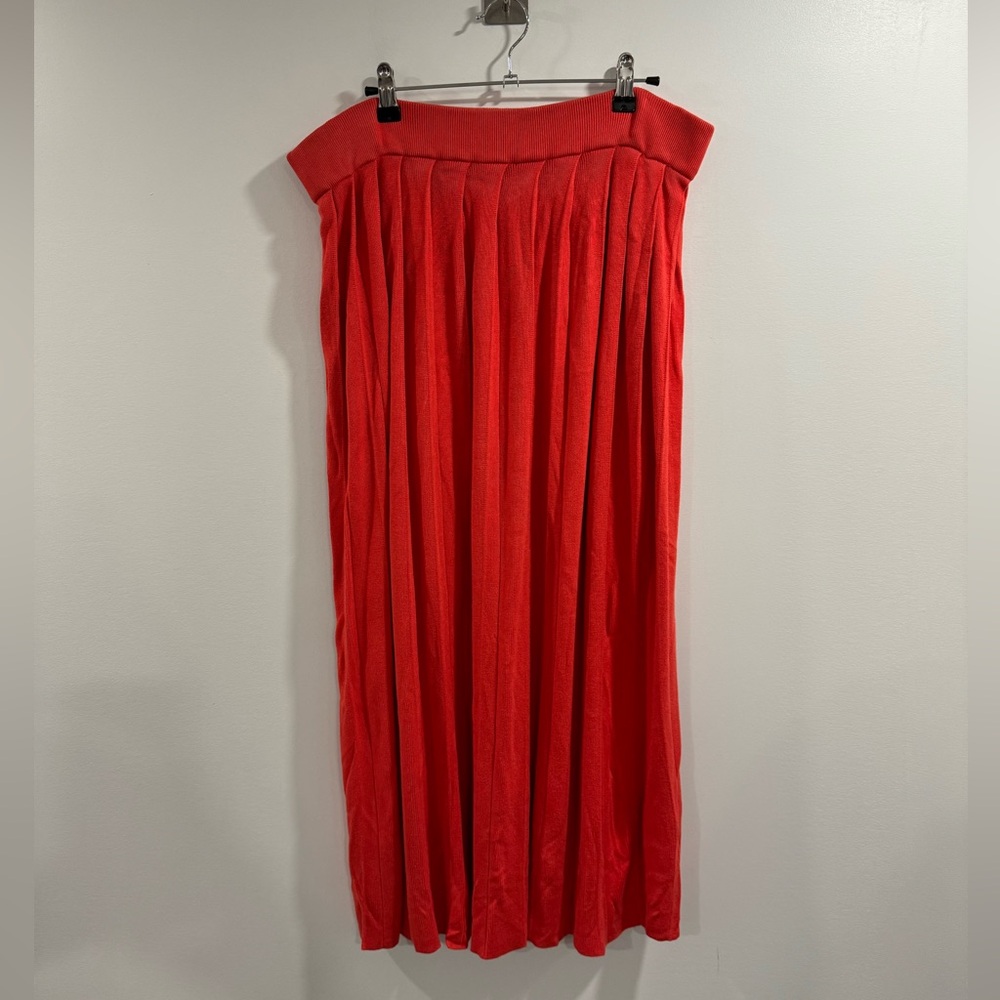 Mara Hoffman Women Ribbed Midi Skirt Size Medium